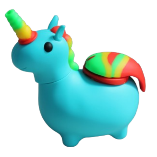 Pipa Unicornio Silicona Rumey 420