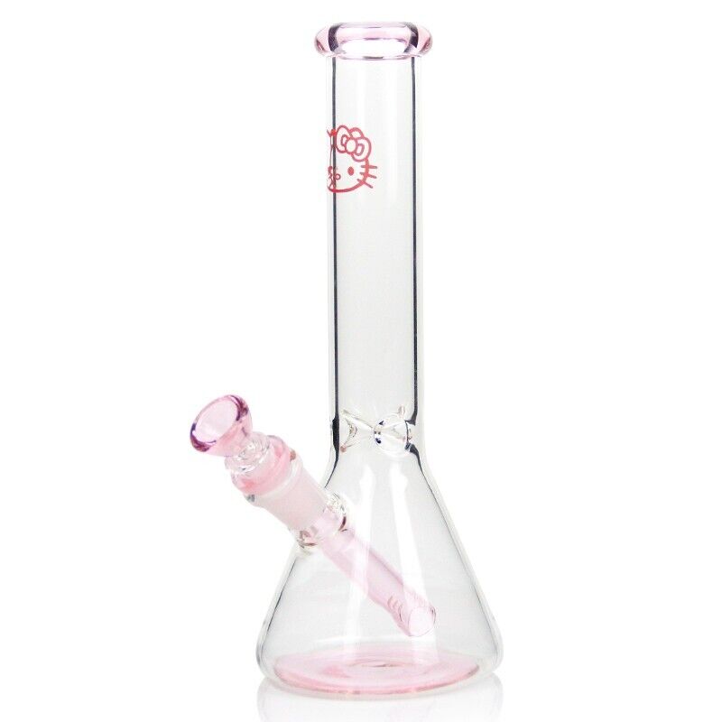 Bong Baker Rosa Hello Kitty 25cm Genérico