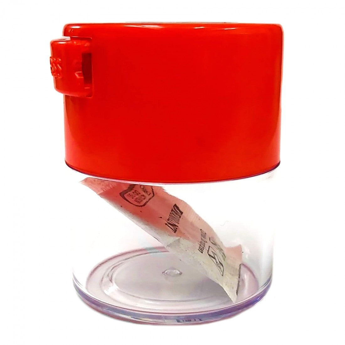 Contenedor Transparente Tapa Roja Airtight 120ml